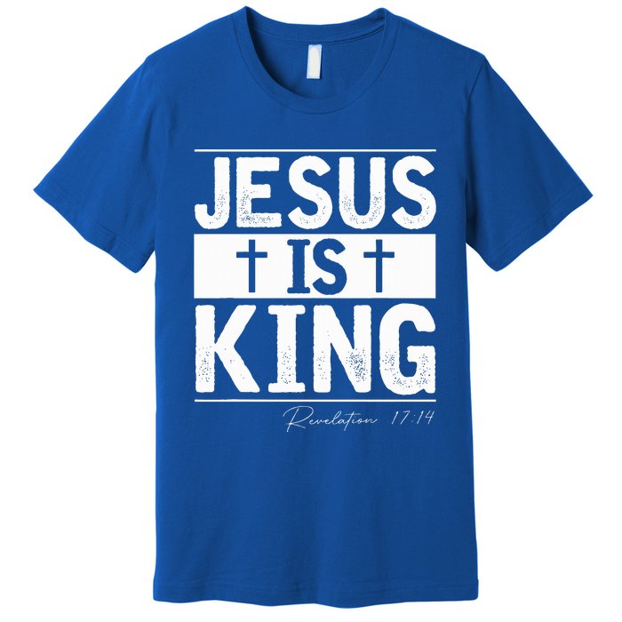 Jesus Is King Jesus Costume Adult Christian  Premium T-Shirt