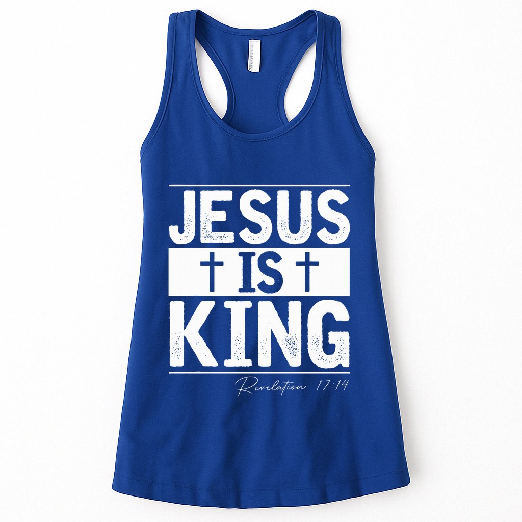 Jesus Is King Jesus Costume Adult Christian  Womens Tank Top