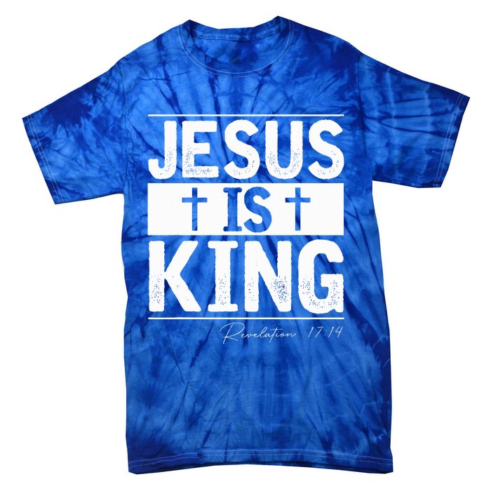 Jesus Is King Jesus Costume Adult Christian  Tie-Dye T-Shirt