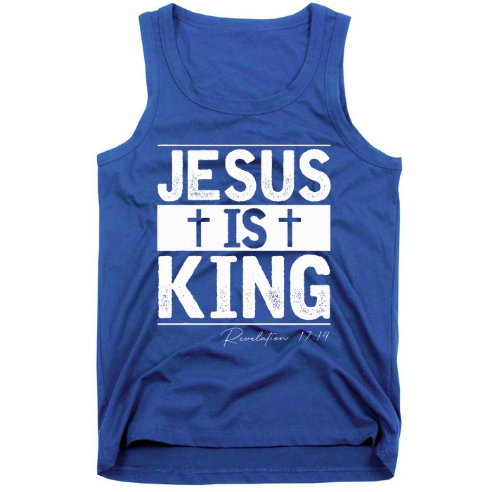 Jesus Is King Jesus Costume Adult Christian  Tank Top