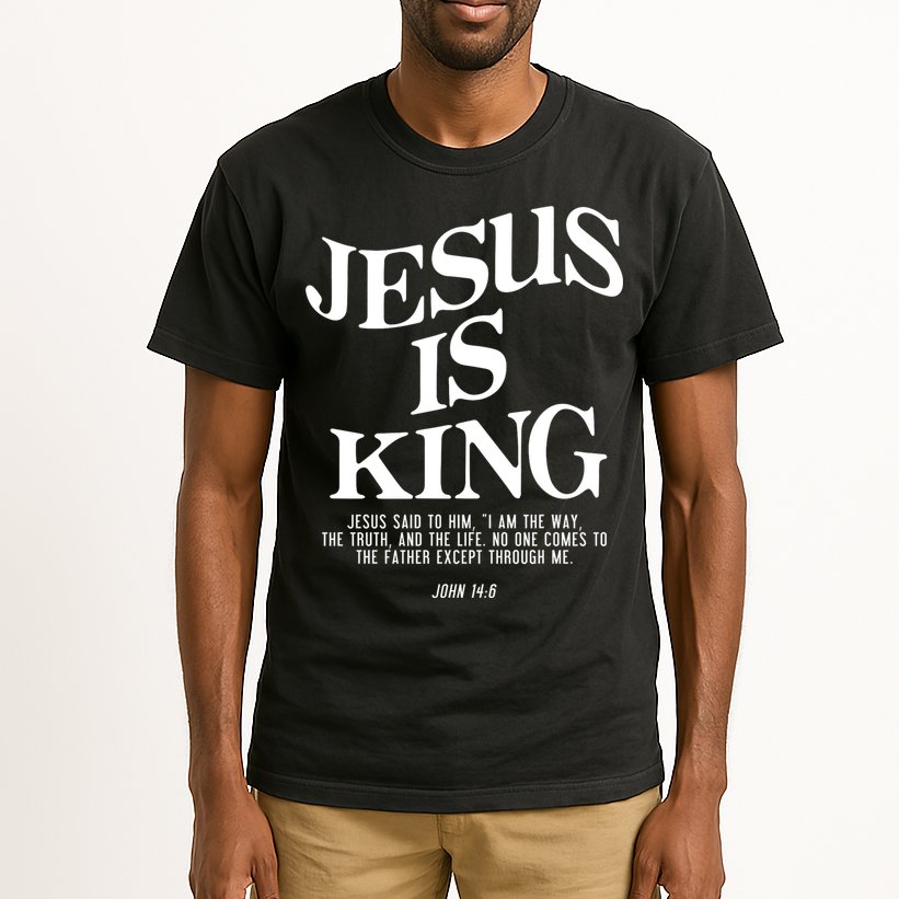 Jesus Is King Jesus John 14:6 Costume Christian Tall T-Shirt