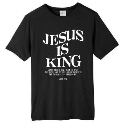 Jesus Is King Jesus John 14:6 Costume Christian Tall Fusion ChromaSoft Performance T-Shirt