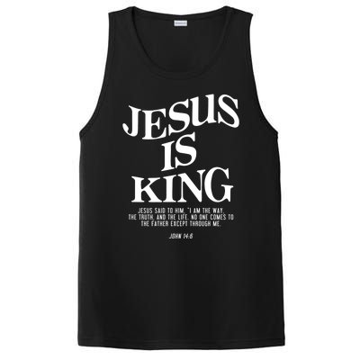 Jesus Is King Jesus John 14:6 Costume Christian PosiCharge Competitor Tank