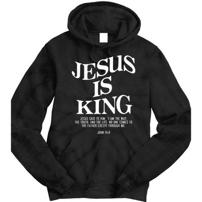 Jesus Is King Jesus John 14:6 Costume Christian Tie Dye Hoodie