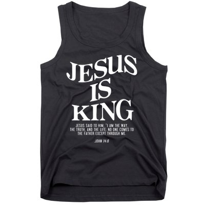 Jesus Is King Jesus John 14:6 Costume Christian Tank Top