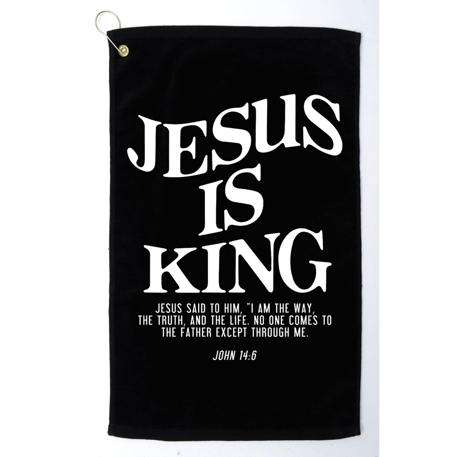 Jesus Is King Jesus John 14:6 Costume Christian Golf Towel