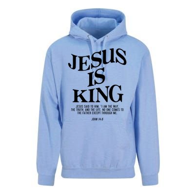 Jesus Is King Jesus John 14:6 Costume Christian Unisex Surf Hoodie