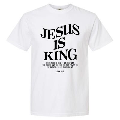 Jesus Is King Jesus John 14:6 Costume Christian Garment-Dyed Heavyweight T-Shirt