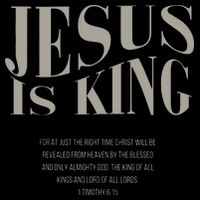 Jesus Is King Christian Cooling Performance Crew T-Shirt
