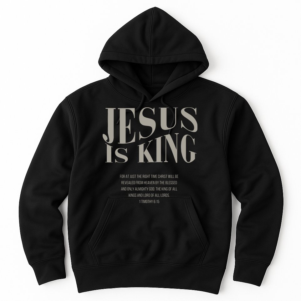 Jesus Is King Christian Hoodie