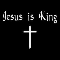 Jesus Is King Subtle Christian Minimalist Religious Sustainable Bucket Hat