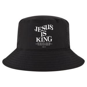 Jesus Is King Jesus John 146 Costume Christian Cool Comfort Performance Bucket Hat