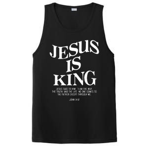 Jesus Is King Jesus John 146 Costume Christian PosiCharge Competitor Tank