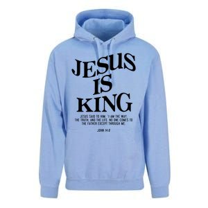 Jesus Is King Jesus John 146 Costume Christian Unisex Surf Hoodie