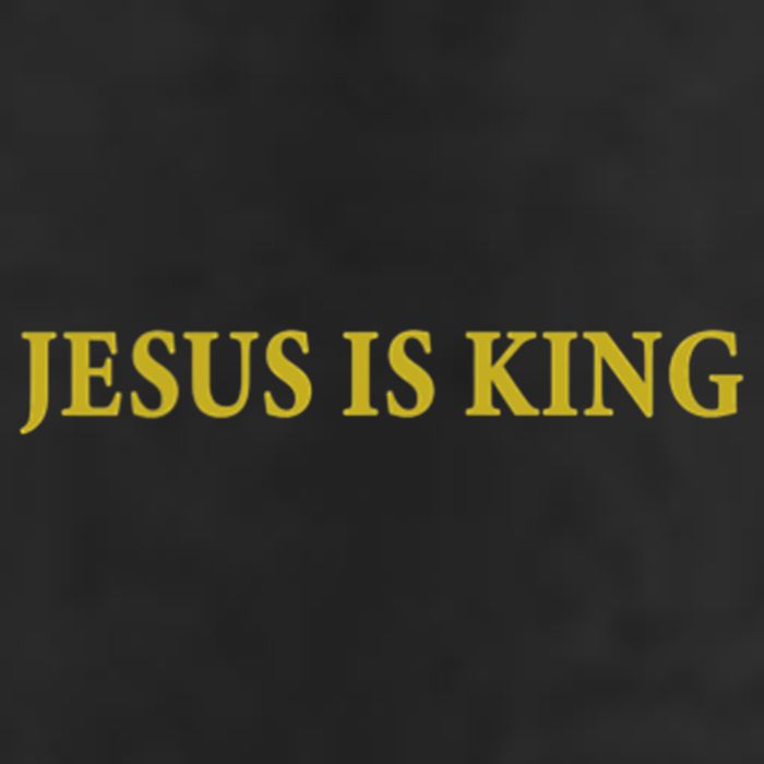 Jesus Is King Christian 7 Panel Mesh Trucker Snapback Hat