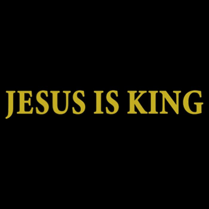 Jesus Is King Christian Bucket Hat