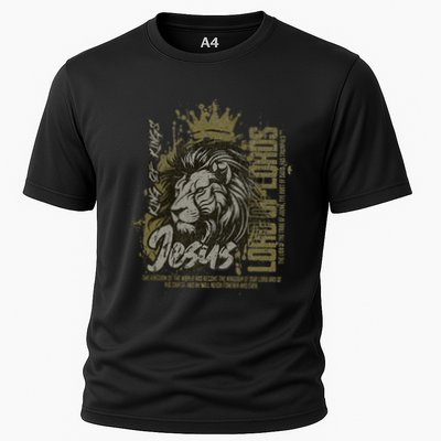 Jesus Is King Of Kings Jesus Lion Of Judah Christian Lion Performance Shirt