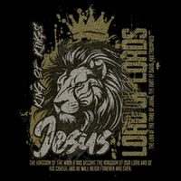 Jesus Is King Of Kings Jesus Lion Of Judah Christian Lion Cooling Performance Long Sleeve Crew