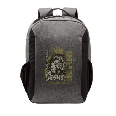 Jesus Is King Of Kings Jesus Lion Of Judah Christian Lion Vector Backpack