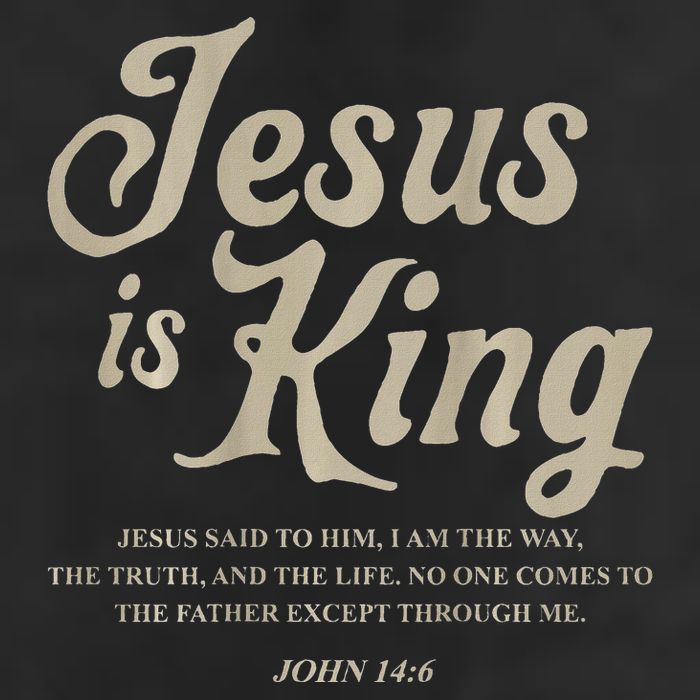 Jesus Is King John 146 Costume Jesus Christian 7 Panel Mesh Trucker Snapback Hat