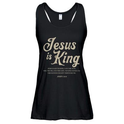 Jesus Is King John 146 Costume Jesus Christian Ladies Essential Flowy Tank
