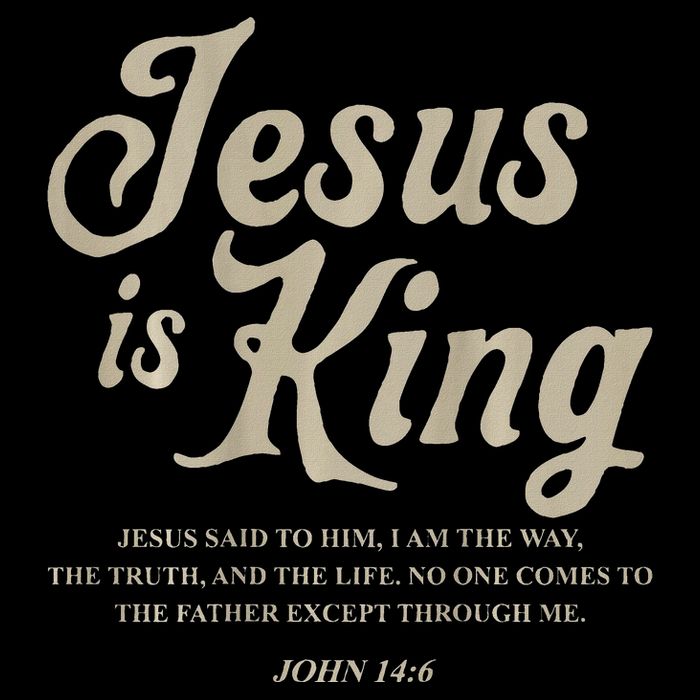 Jesus Is King John 146 Costume Jesus Christian Kids T-Shirt
