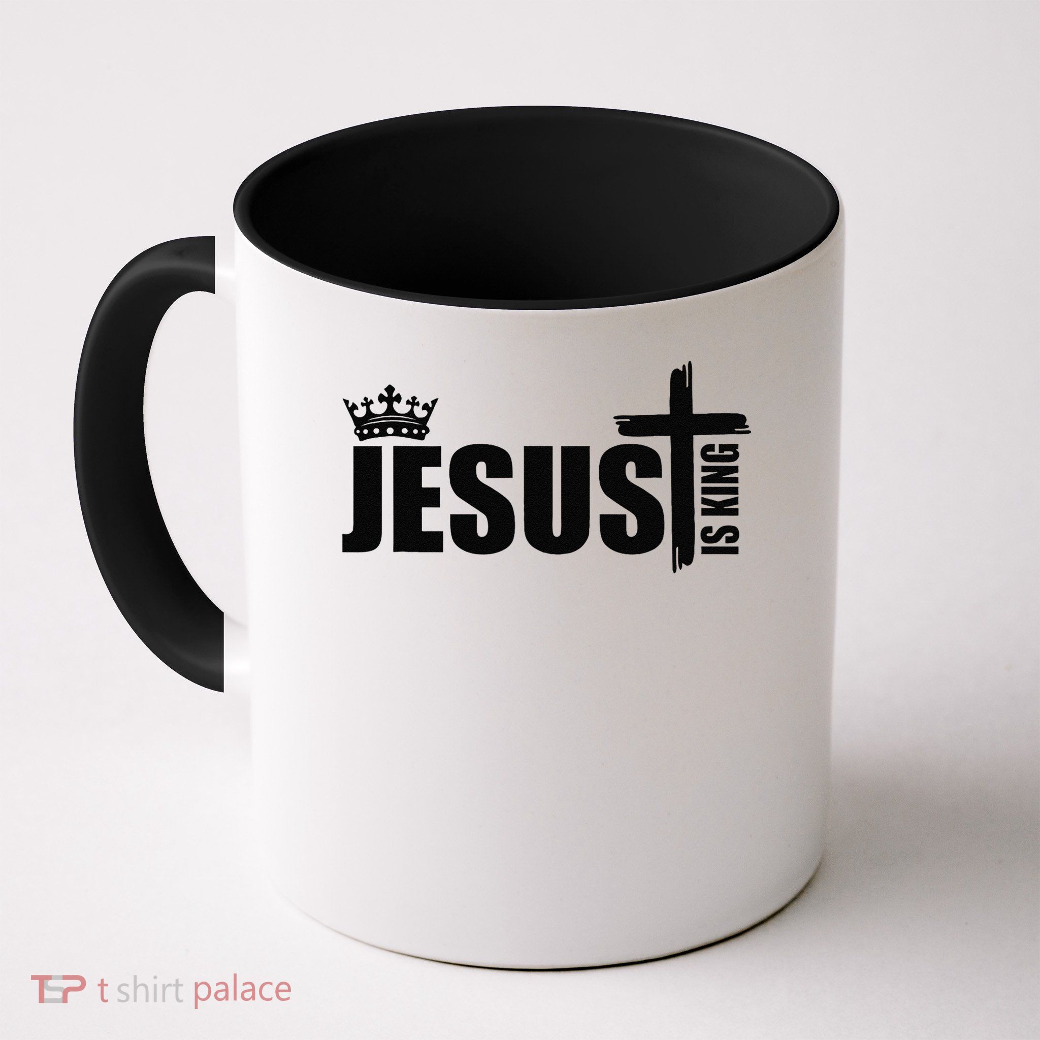 Jesus is King Bible Verse Rev Mug