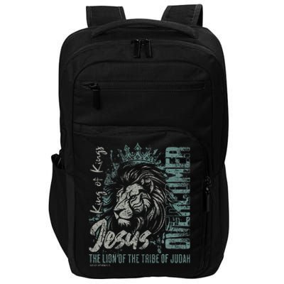 Jesus Is King Lion Of Judah Bible Faith Impact Tech Backpack