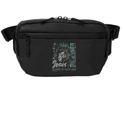 Jesus Is King Lion Of Judah Bible Faith Crossbody Pack