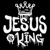 Jesus Is King Faith Religion Christian Spirituality Drawstring Bag