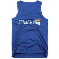 Jesus Is King Gift Religious Christian Merch Gift Tank Top