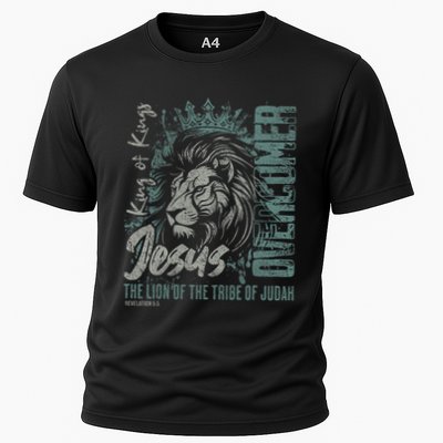 Jesus Is King Lion Of Judah Bible Faith Graphic Christian Performance Shirt