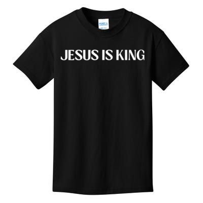 Jesus Is King Love Peace Unity Kids T-Shirt