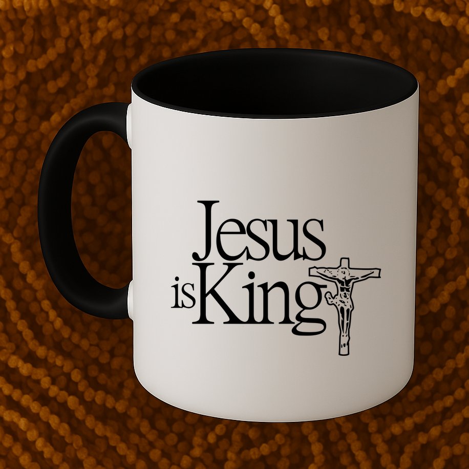 Jesus Is King Mug
