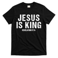 Jesus Is King Bible Scripture Quote Christian T-Shirt