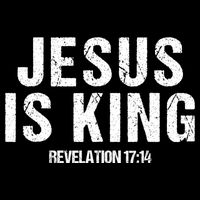 Jesus Is King Bible Scripture Quote Christian T-Shirt
