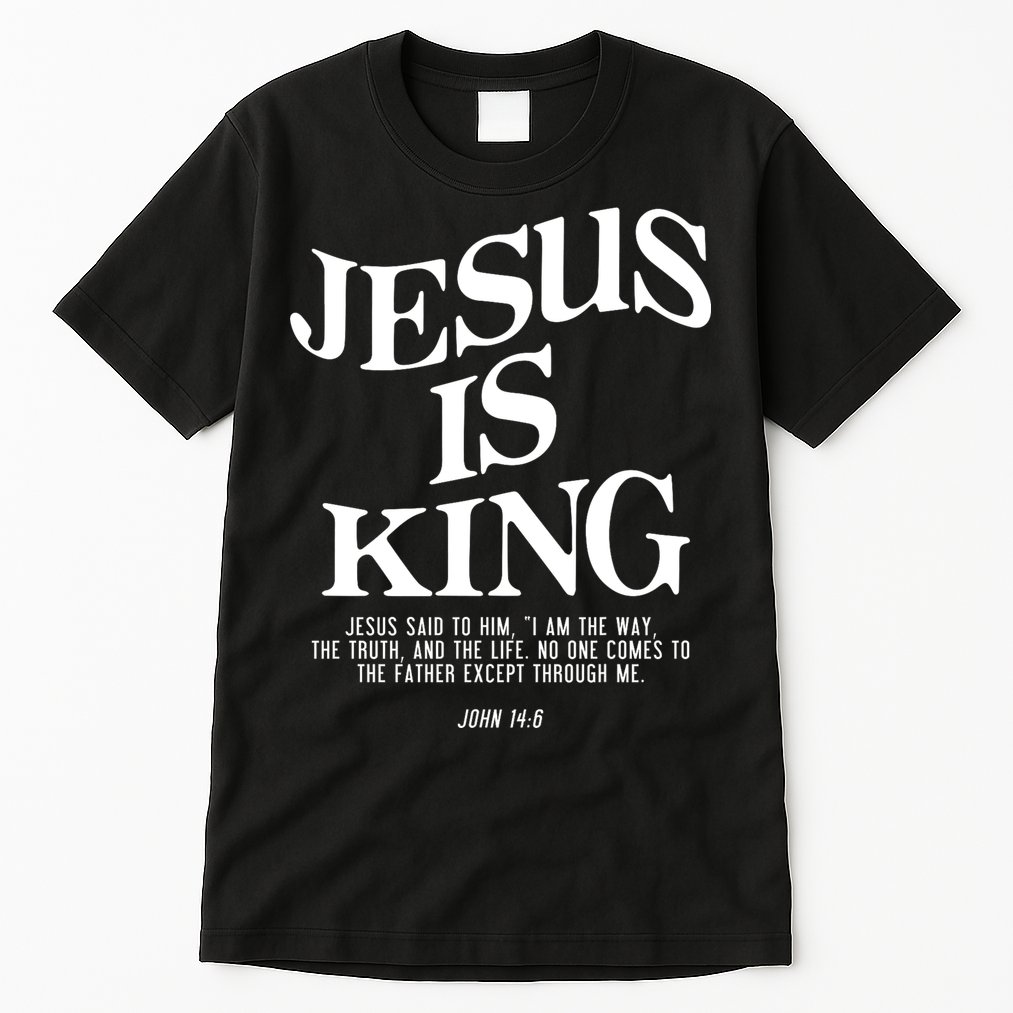Jesus Is King Jesus John 14:6 Costume Christian Tall T-Shirt