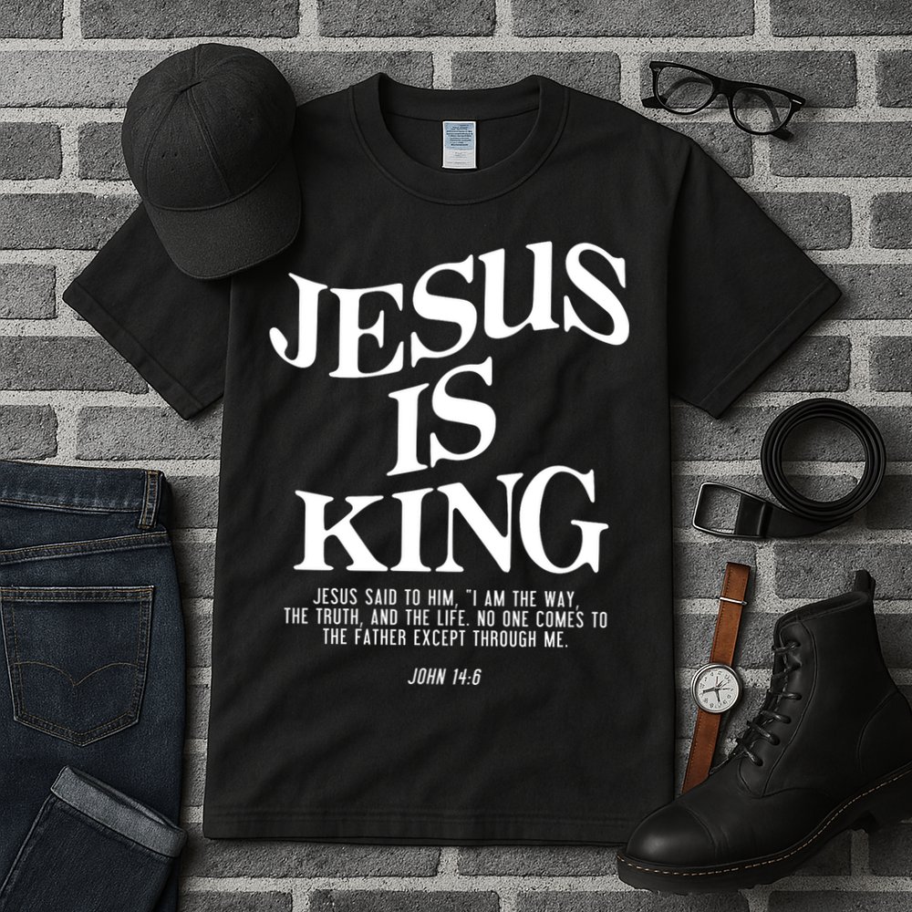 Jesus Is King Jesus John 14:6 Costume Christian Tall T-Shirt