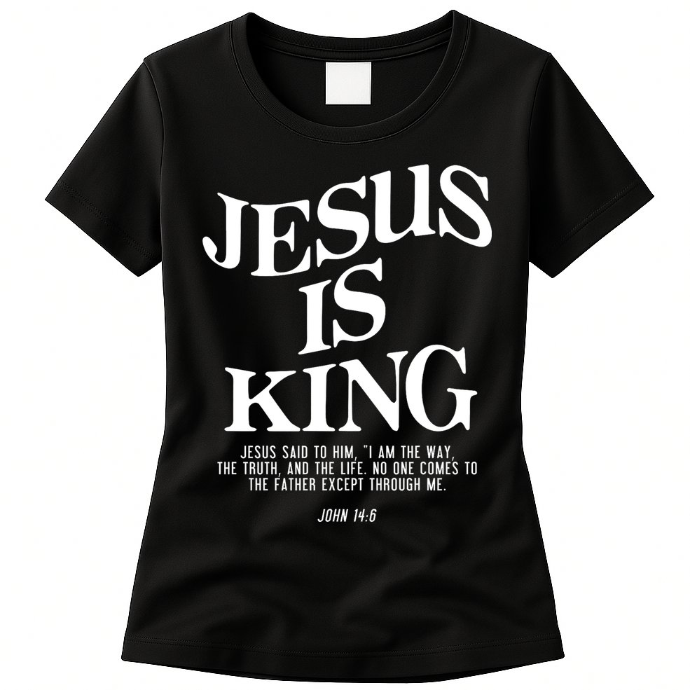 Jesus Is King Jesus John 14:6 Costume Christian Womens T-Shirt