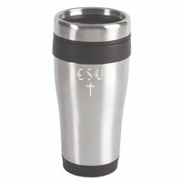 Jesus Is King Subtle Christian Minimalist Religious 16oz Travel Tumbler