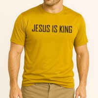 Jesus Is King Prayer Cooling Performance Crew T-Shirt