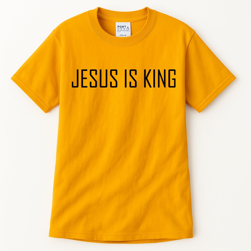 Jesus Is King Prayer Tall T-Shirt