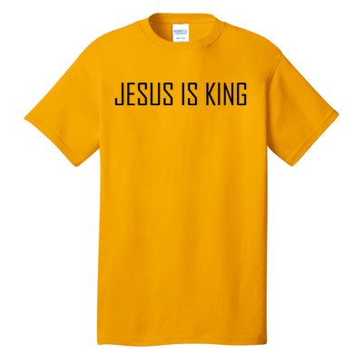 Jesus Is King Prayer Tall T-Shirt