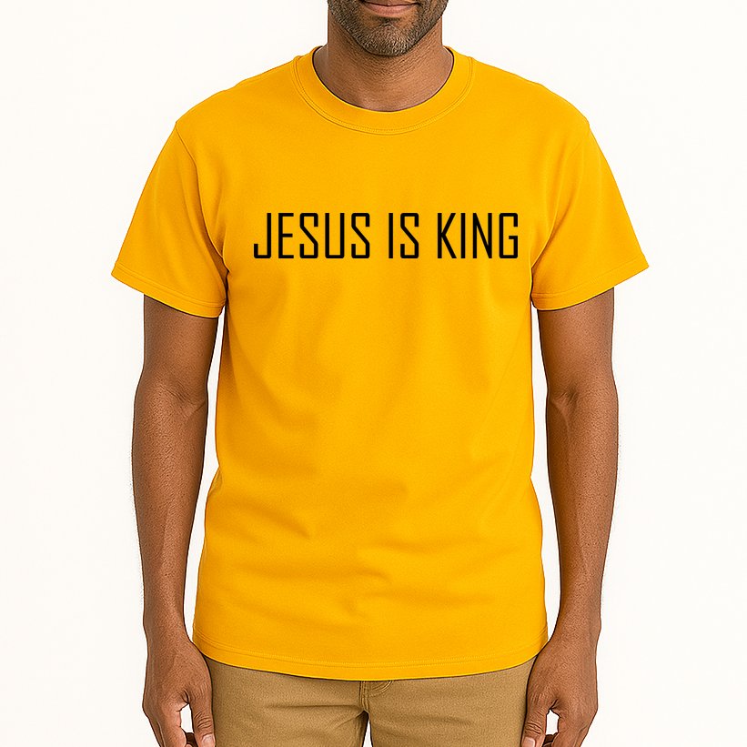 Jesus Is King Prayer Tall T-Shirt