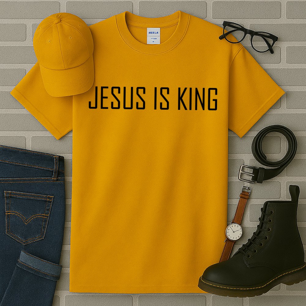 Jesus Is King Prayer Tall T-Shirt
