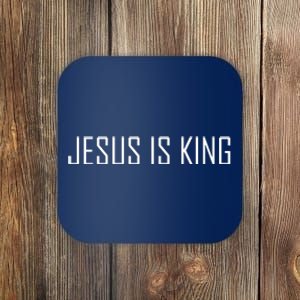 Jesus Is King Prayer Coaster