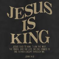Jesus Is King Jesus John 14 6 Christian Religious 7 Panel Mesh Trucker Snapback Hat