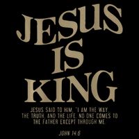Jesus Is King Jesus John 14 6 Christian Religious Cooling Performance Crew T-Shirt