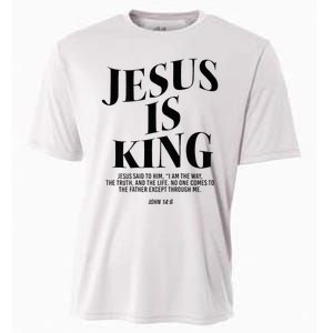 Jesus Is King Jesus John 146 Costume Christian Cooling Performance Crew T-Shirt