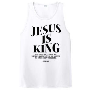 Jesus Is King Jesus John 146 Costume Christian PosiCharge Competitor Tank